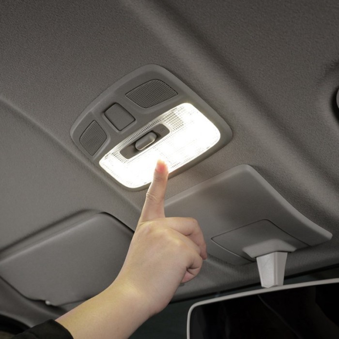 Accessories LED Reading Light Kit For Jimny 2025 2026 Dome Map Lights Roof Ceiling Light