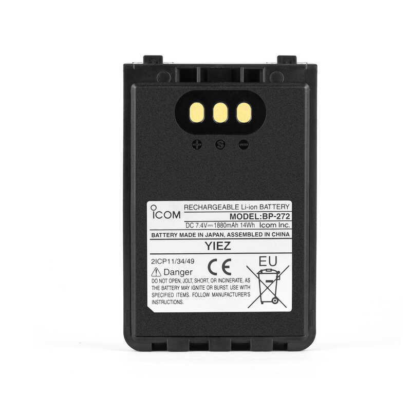▥ Bp-272 Original Two Way วิทยุแบตเตอรี่สําหรับ Icom Ic-705 Id-31 Id-31E Id-51 Id-51E Id-52 Ip-