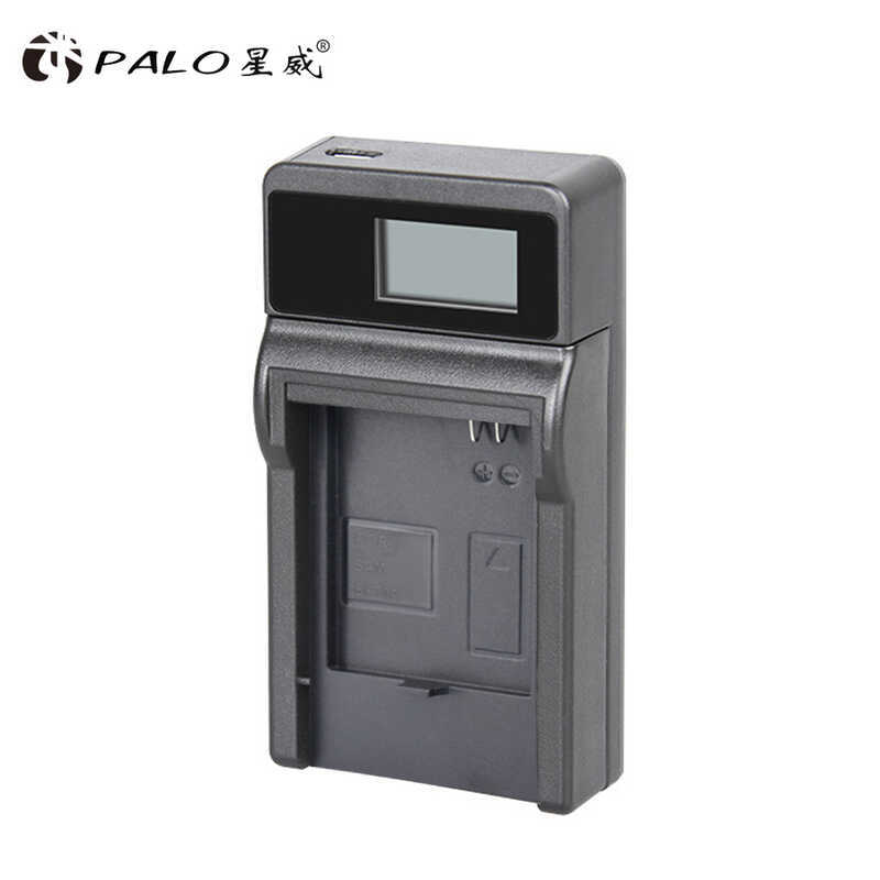 ▥ Palo เครื่องชาร์จแบตเตอรี่กล้อง พร้อมหน้าจอ LCD สำหรับซัมซุง Bp-70A Bp70a Bp70a Pl120 Pl121 P