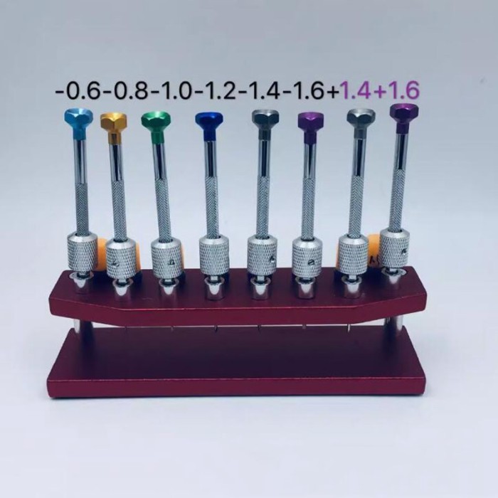 Watch repair tools watch screwdriver precision screwdriver small flat bit set small flat mouth glas