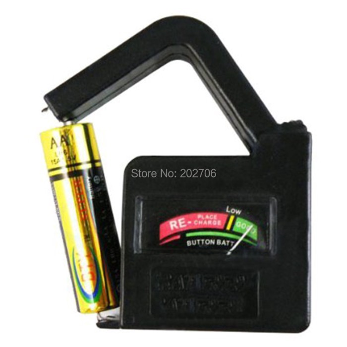 Hot Sale BT-860 Universal Battery Volt Tester Regular or Rechargeable AA AAA C D Batteries 9V Batte