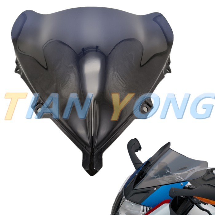 Double Bubble Windscreen Windshield Deflector For BMW K1300S K 1300S 1300 S 2008 2009 2010 2011 201