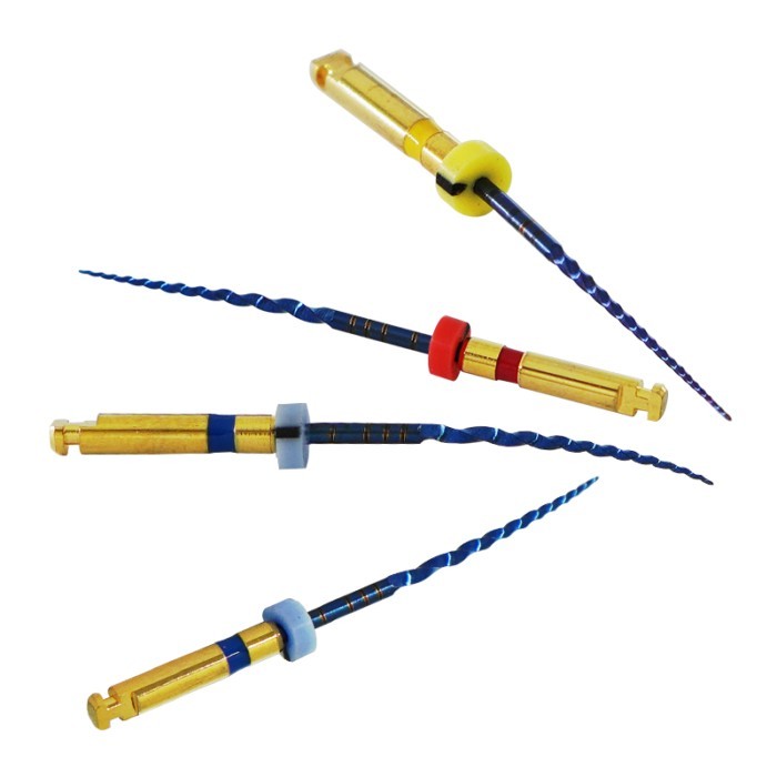 6pcs/Pack 25mm SX-F3 Dental Files Root Canal Use Rotary Heat Activated Endodontic Files Rotating Ni