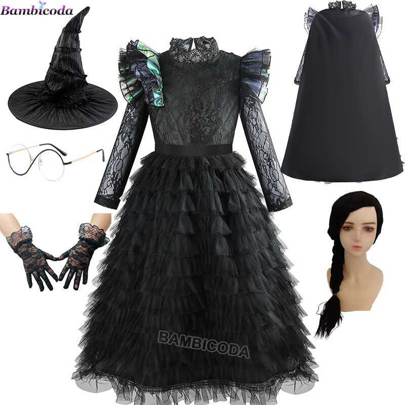 W Gotic Movie W I Ck Ed Cosplay Girls Witches Costumes Glinda Elphaba Cosplay Costume Party Role-Pl