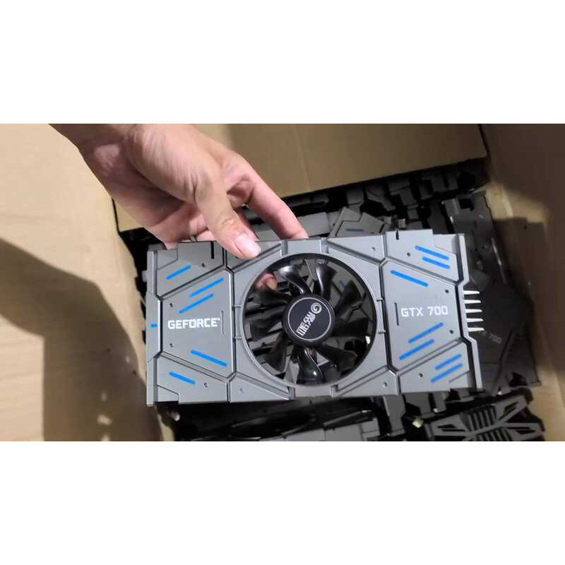 GTX GTX 630 640 650ti Tiger General Snapdragon 730 740 750 พัดลมกราฟิกทั่วไปสีดําทั่วไป