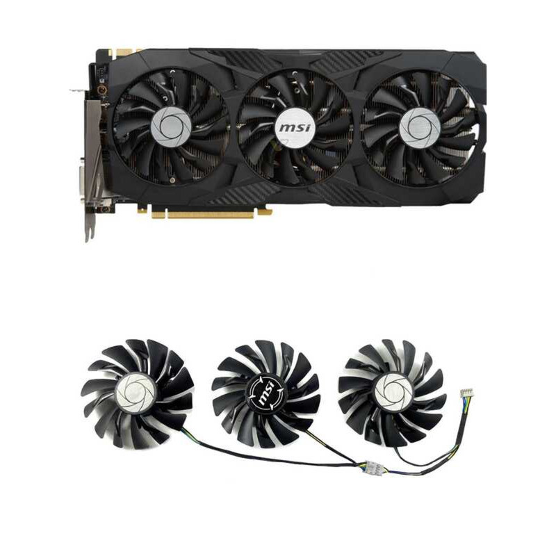 MSI/MSI GTX1070 1070TI 1080 1080ti Dark Dragon Lord Fan PLD09210S12HH