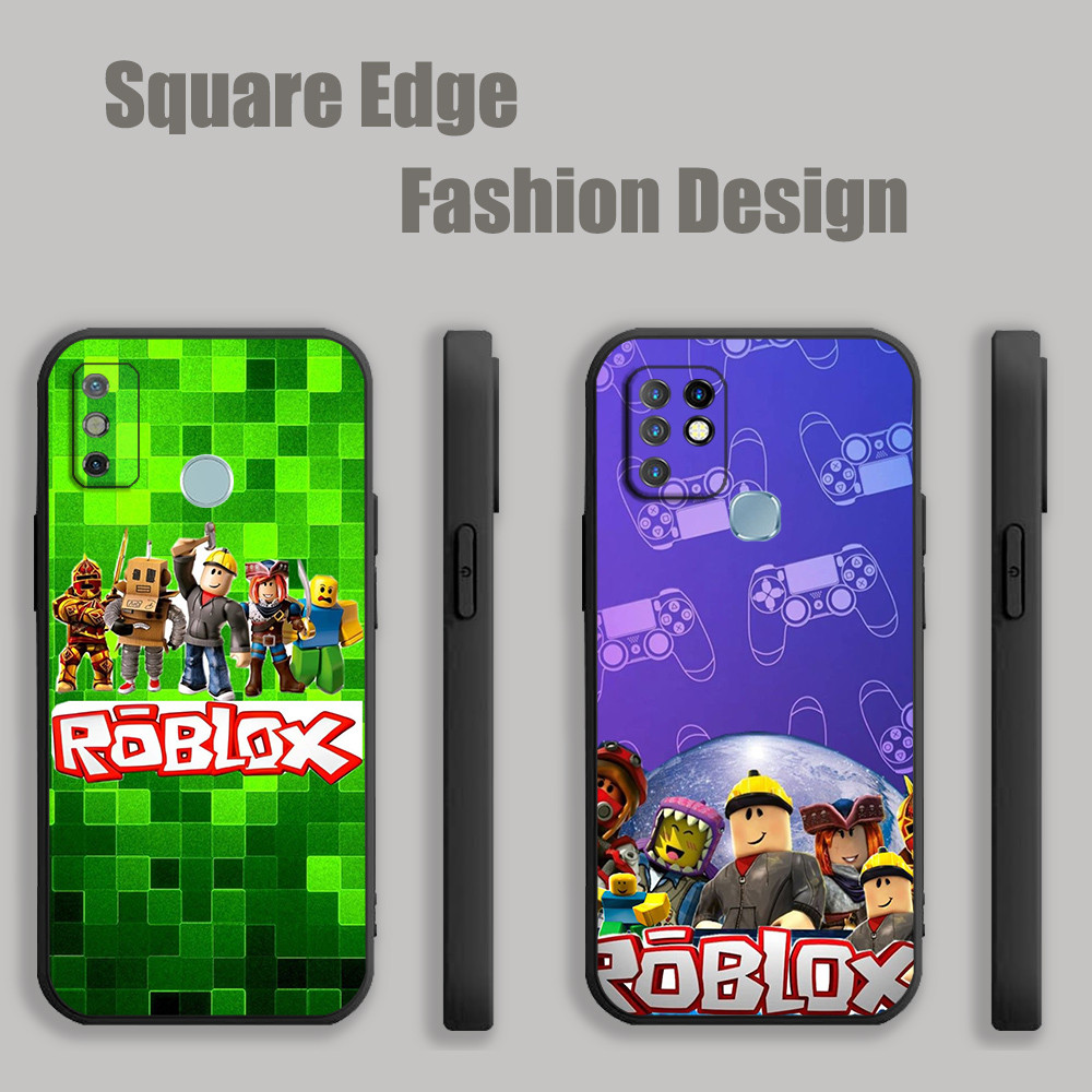 ปลอกสําหรับ Vivo Y72 V23e V23 S12 Y35 V25e V27e ROBLOX เกมน่ารักเพื่อนความงาม BOI14 เคสโทรศัพท์ขอบสี