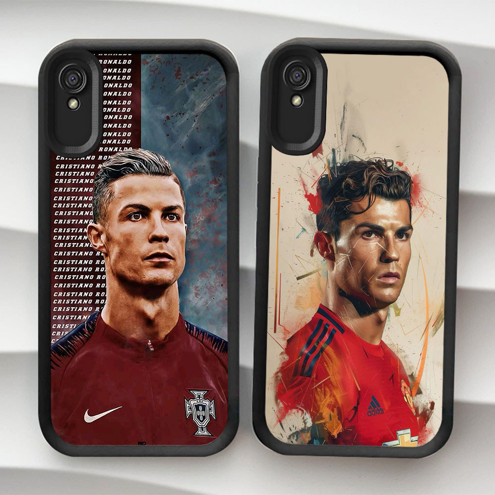 เคสป้องกันสําหรับ Xiaomi Redmi หมายเหตุ POCO 7 M3 M4 9T 9A Pro กรณี NR5 Cristiano Ronaldo