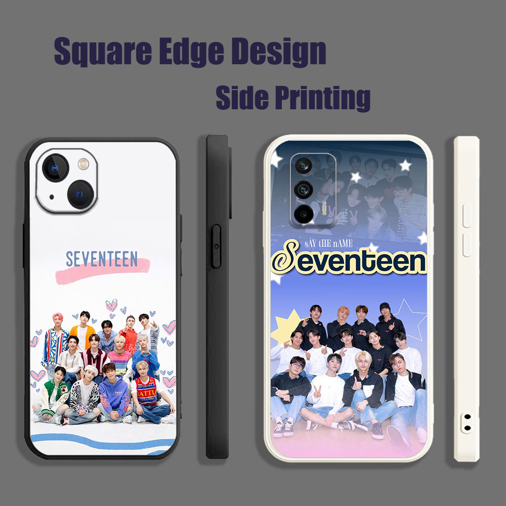 ปลอกสําหรับRealme C11 C12 C15 5i 5s C21Y 6i seventeen ot13 group BOK01 เคสโทรศัพท์สแควร์ขอบ
