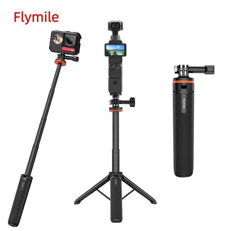 Selfie Stick ขาตั้งกล้องสําหรับ DJI OSMO 360/Instar360 X5/Action 5 Pro/กระเป๋า 3/Gopro 13/DSlR กล้อง