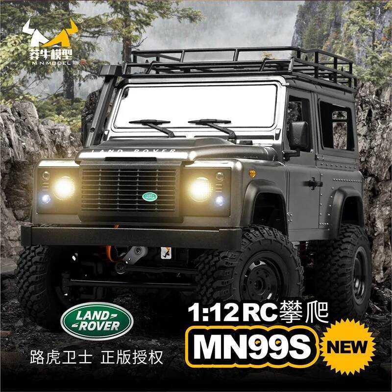 ใหม่ MN-99S V2 RTR รุ่นรถ 2.4G 4WD RC Rock Crawler 99 98 Defender Pickup รีโมทคอนโทรลรถบรรทุก MN 99S