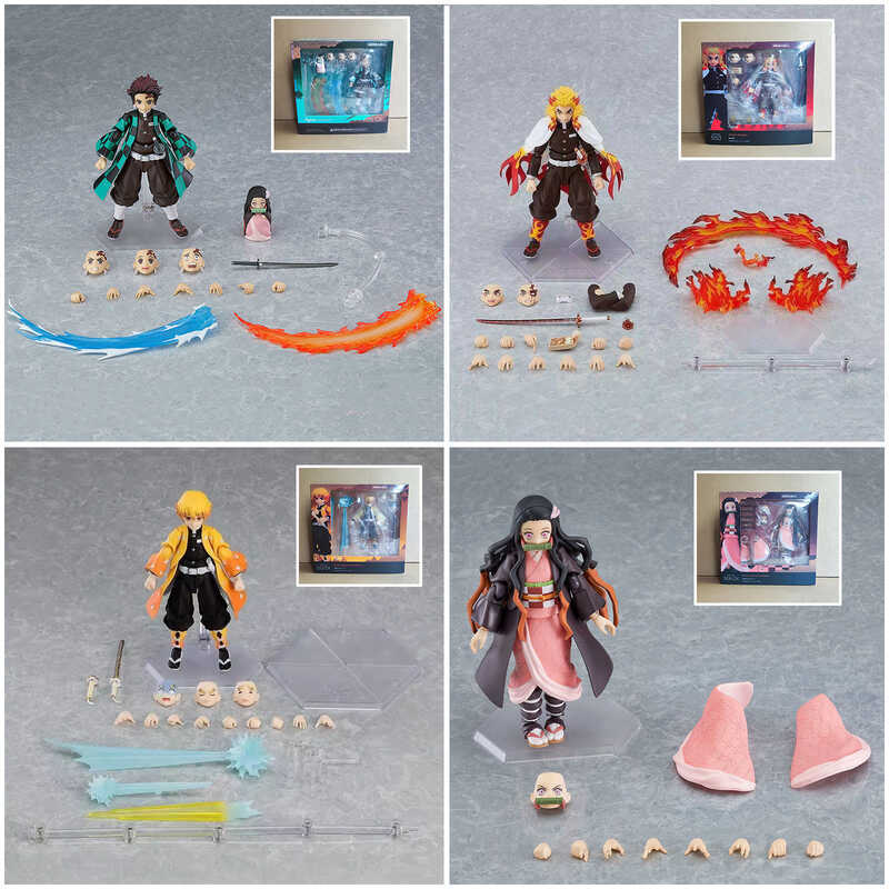 Figma Movable Demon Slayer 522 Clay 508 Demon Nezuko 498 Tanjiro รูปรุ่น