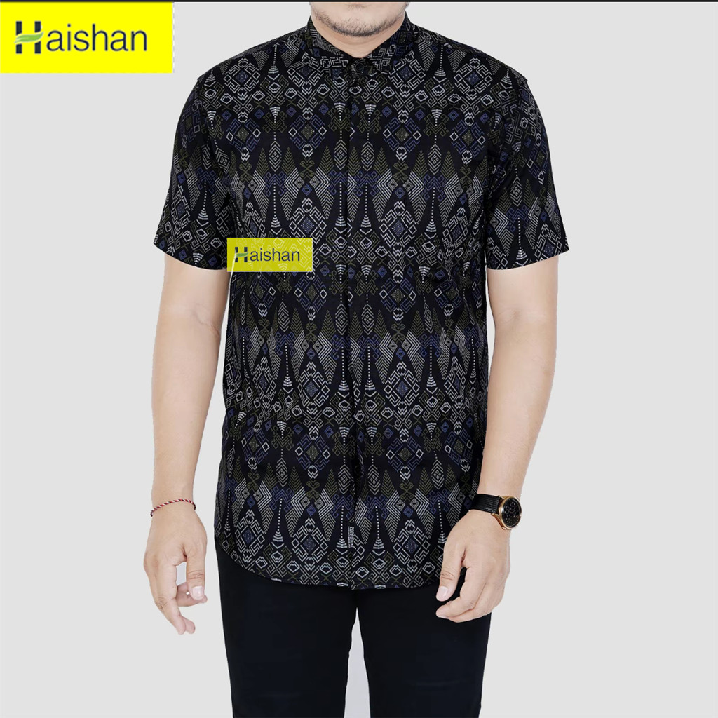 เสื้อผ้าแขนสั้นของผู้ชาย Bachi เหมาะสำหรับการทำงานในสำนักงาน