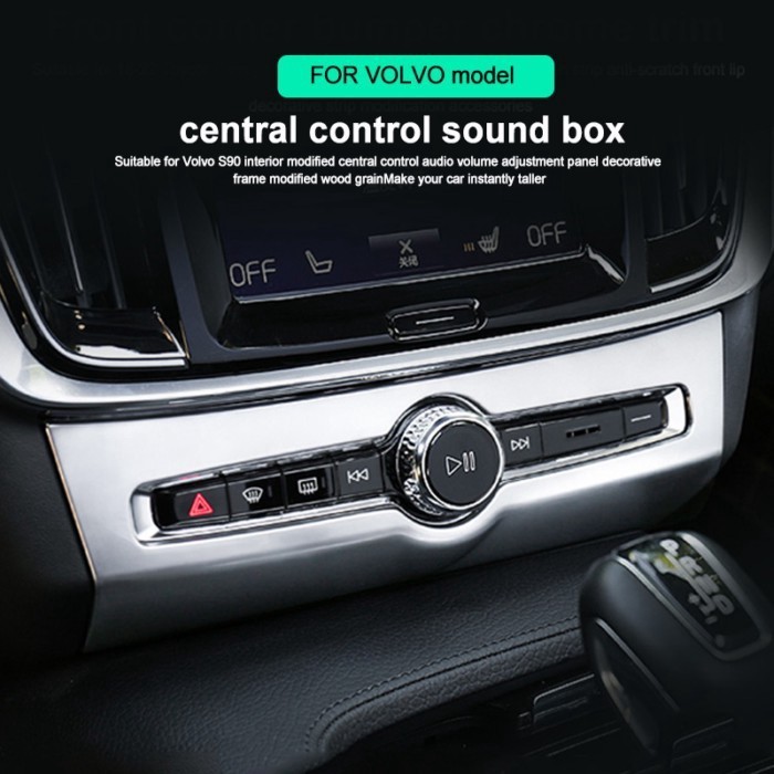 car sticker for Volvo xc60 sound adjustment panel decorative stickers s90 v90 v90cc paragraph car s