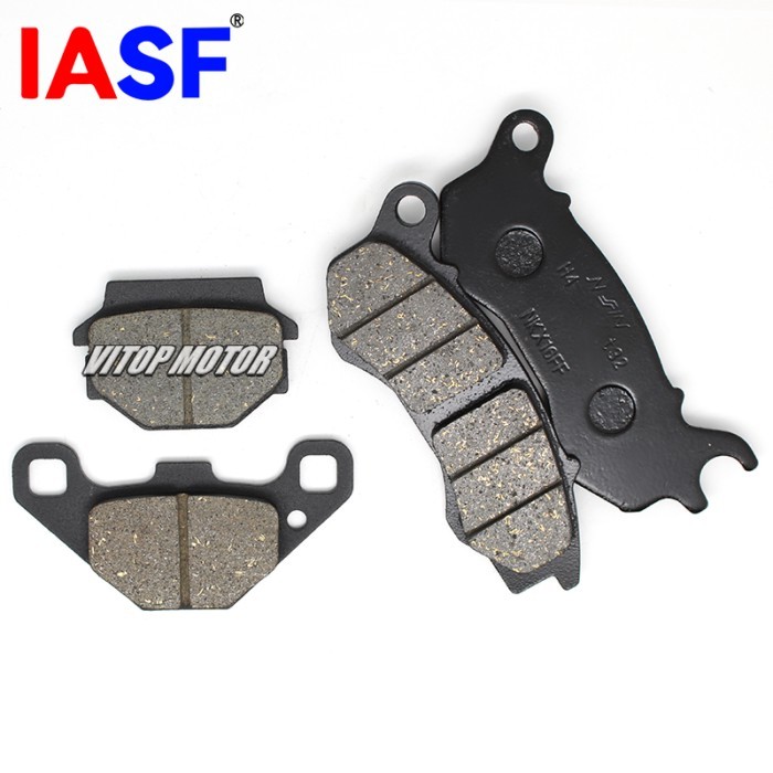 Fit for Peugeot SF4 QP150T-C Django Front ABS and Front CBS Motorcycle Front and Rear DIsc Brake Pa