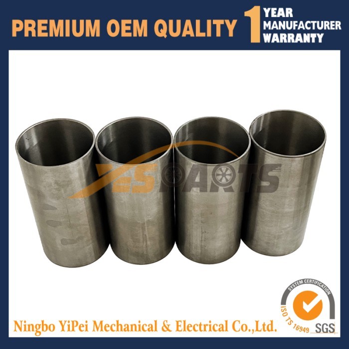 4 PCS 4TNV86 TK486V Engine Cylinder Liner  For Yanmar Engine