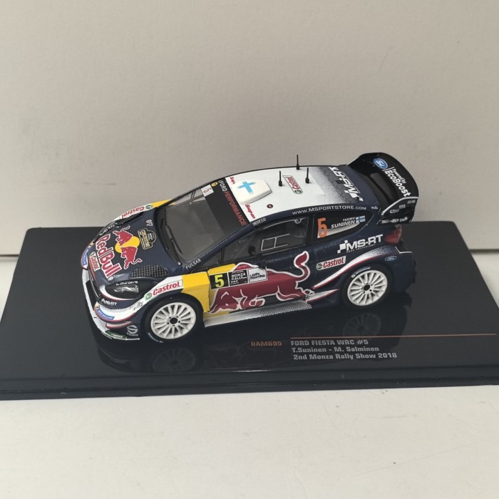 IXO 1: 43 Ford Fiesta WRC  #5  2018 Ford Racing Model Alloy