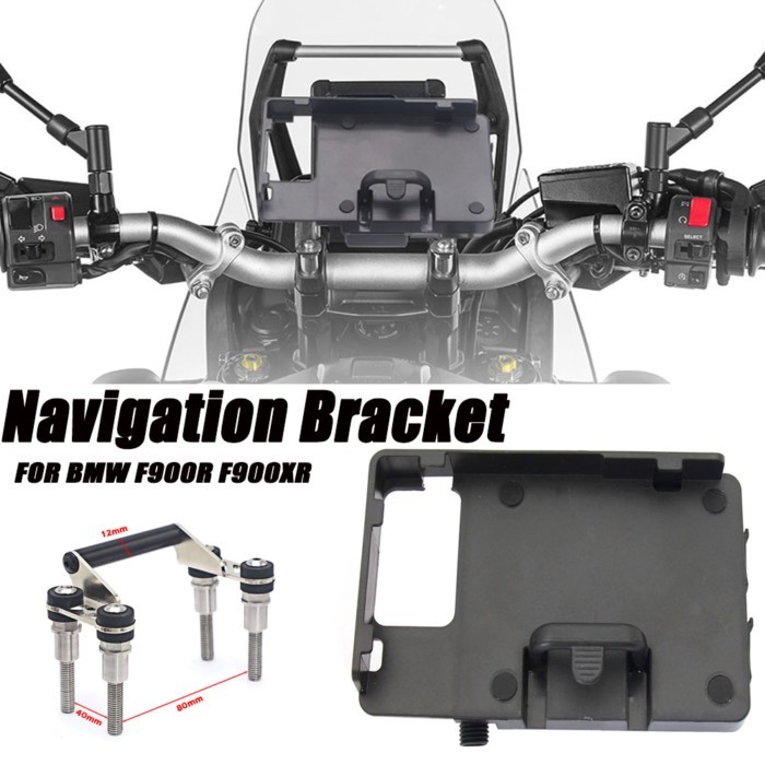 FOR BMW F900R F900XR F 900 R F 900 XR F900 R F900 XR 12mm Handlebar Mobile Phone Navigation Bracket
