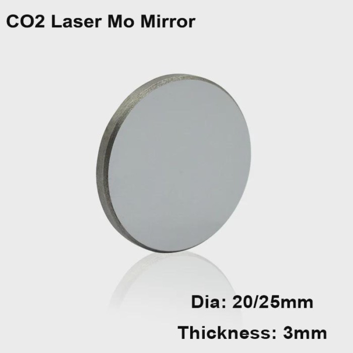 Diameter 20mm 25mm 30mm Mo CO2 Laser Mirror High-Transmission Molybdenum Mirror For 40-130W CO2 Las