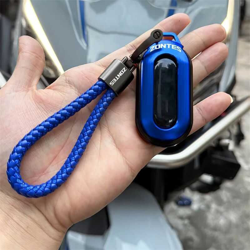 เคสปลอกกุญแจรถโมบิลไซส์เล็ก ~ ZONTES 368G/D/E/K 350E 703F 703RR พร้อมห้อยกุญแจ ปลอกกุญแจรถ ตกแต่งด้ว