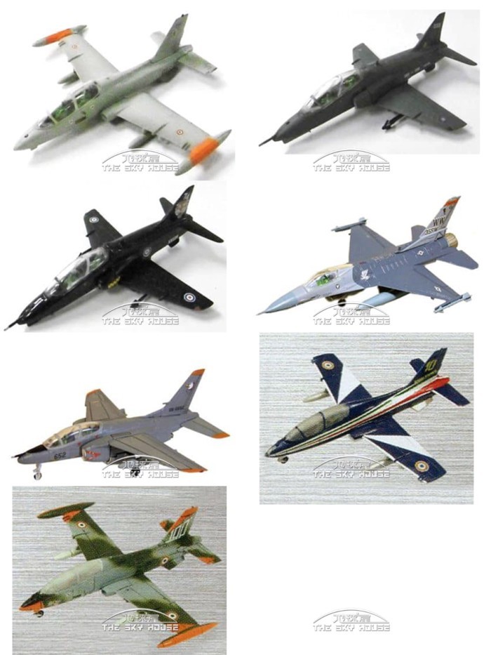 F-toys Performance Aircraft 1/144 Thunderbird F16 Eagle MB339 T4 Trainer Fighter พร้อมสต็อก Limited 