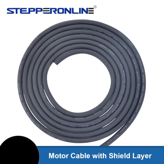 STEPPERONLINE 1M Length Nema 23 Nema 24 Closed Loop Stepper Motor Cable AWG #20 High-flexible with