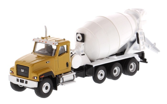 DM 1: 87 CAT CT681 เครื่องผสมคอนกรีต Carter Mini Mixer รถบรรทุกรุ่น 85512