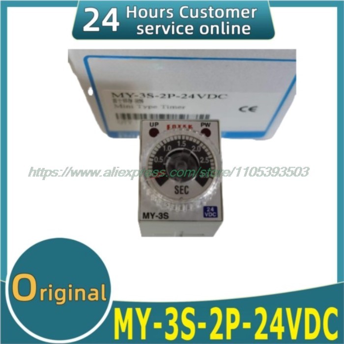 Brand new original MY-3S-2P MY-6S-2P MY-10S-2P MY-30S-2P MY-60S-2P 24VDC 220VAC timer
