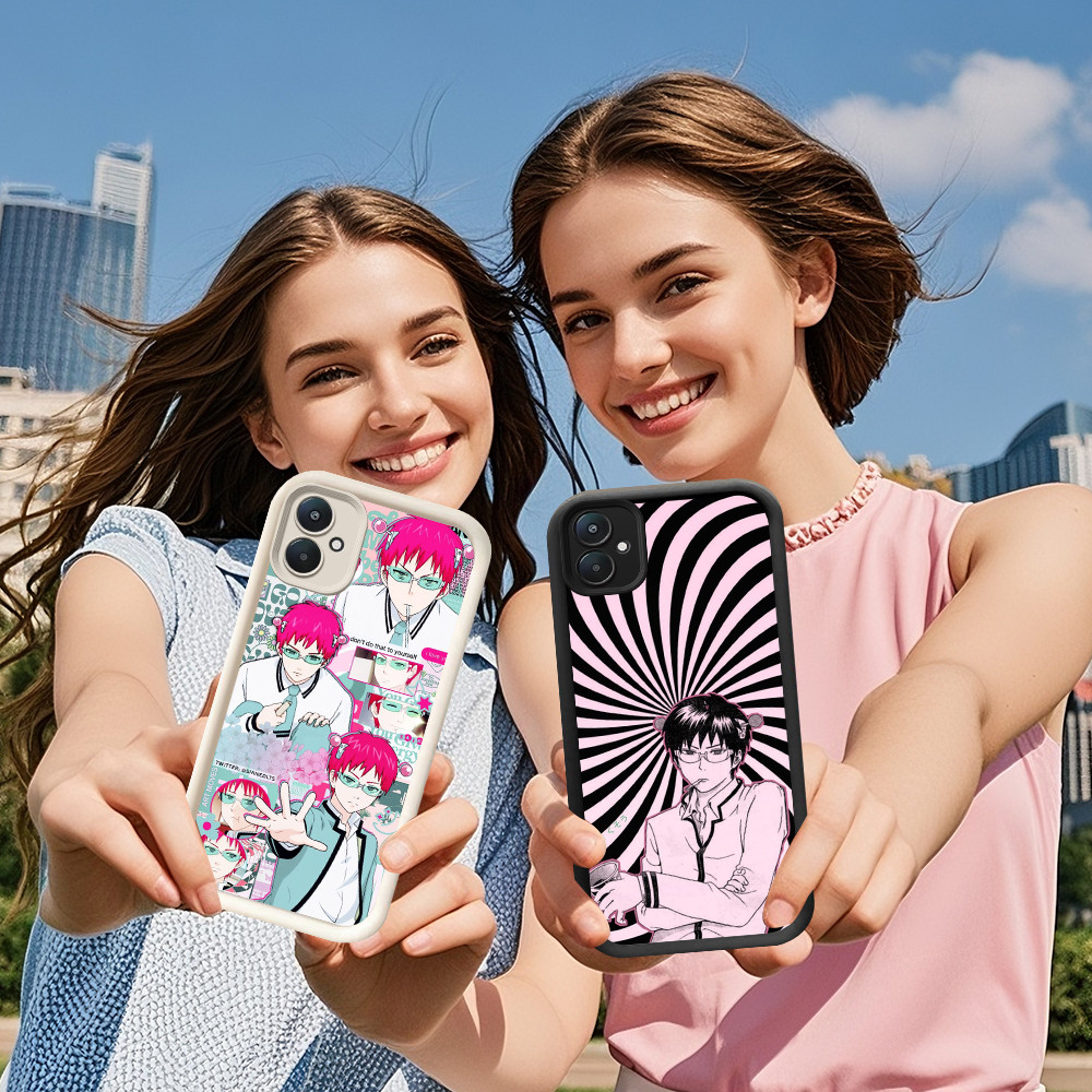 DE-30 Saiki Kusuo เคสโทรศัพท์สําหรับ Xiaomi Redmi 9C 9T K60 A1 NFC 9A 8 A2 13C 6A Ultra