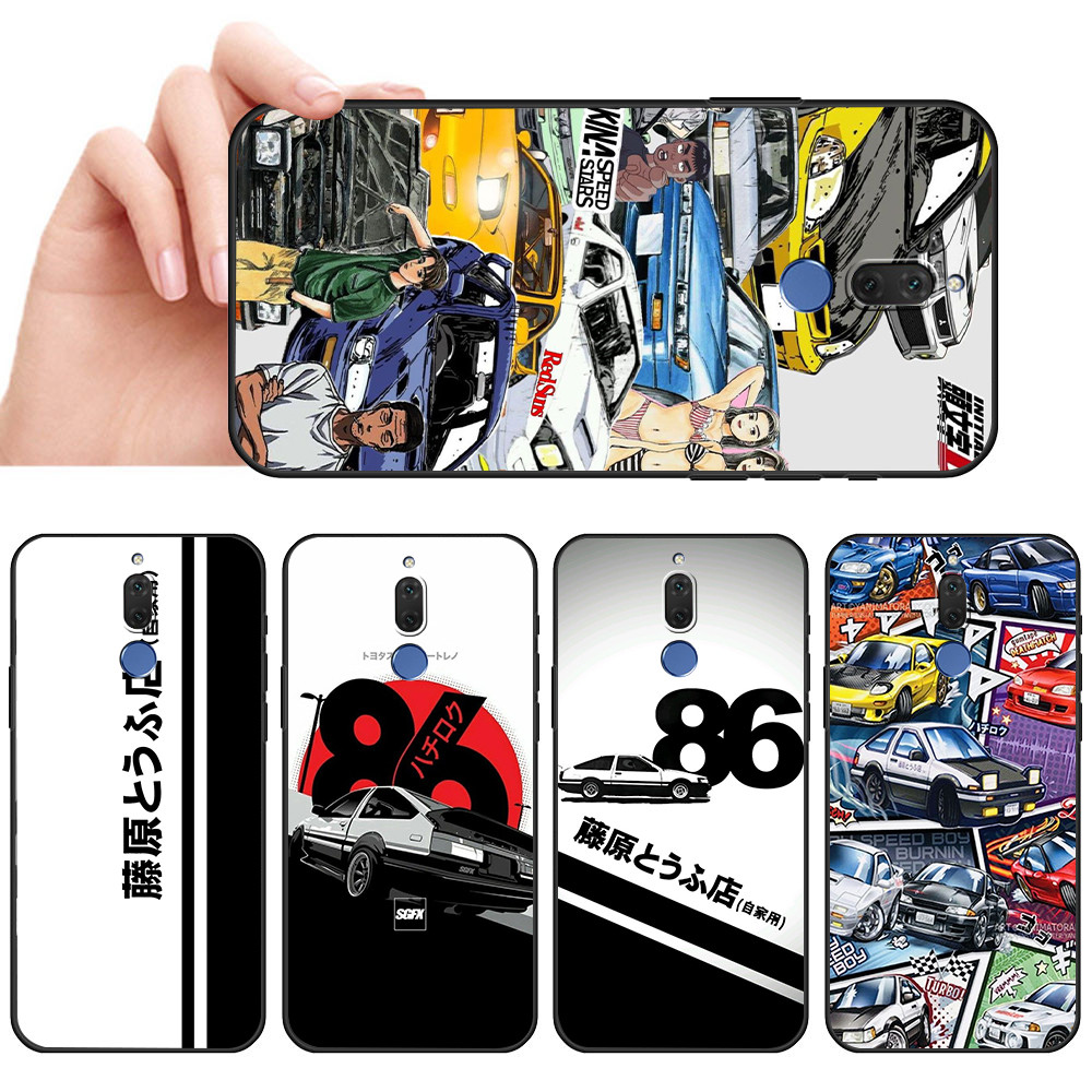 เคสโทรศัพท์สีดําแบบนุ่มสําหรับ OPPO F11 Pro A9X A9 SX51 toyota ae86 ปลอก Anti falling โทรศัพท์มือถือ