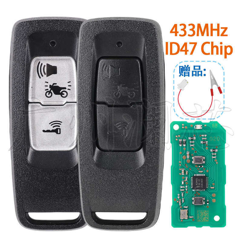 เหมาะสําหรับ Honda PCX160 รถจักรยานยนต์สมาร์ทคีย์ 433MHz ID47 35111/121-K1Z-U11
