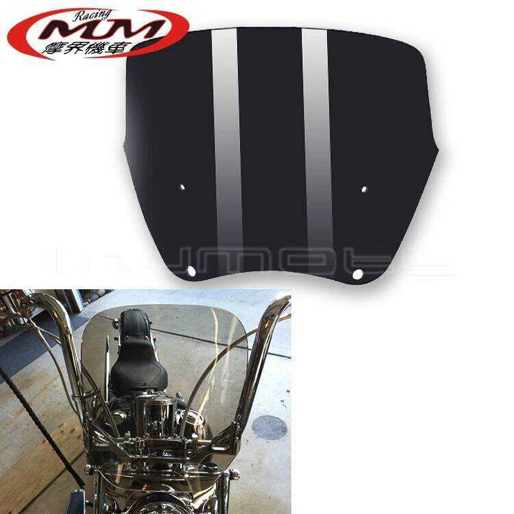 เหมาะสําหรับ Harley Davidson HD DYNA FXR อุปกรณ์ตกแต่งรถจักรยานยนต์ด้านหน้ากระจกกระจก
