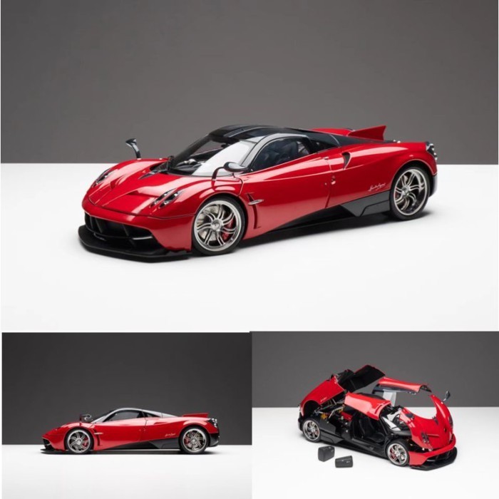 KengFai Pagani 1: 12 Pagani Huayra Pagani Huayra Alloy Full Bloom รุ่น Pearl Red