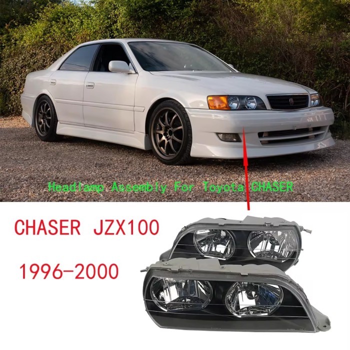 A pair Car Headlamp Assembly 81110-22681 For Toyota CHASER GX100 JZX100 LX100 JZX105 1996 1997 1998