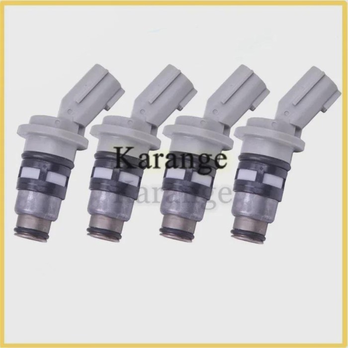 4 PCS New 16600-41B00 16600-93Y00 A46-H02 1660041B00 Fuel Injector for Nissan Micra II K11 1.0i 16V