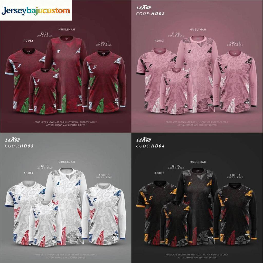 JERSEY LAKOH SPORT CODE HD - FAMILY / TEAM / INDIVIDUAL / SUITABLE สําหรับกีฬาทุกประเภท