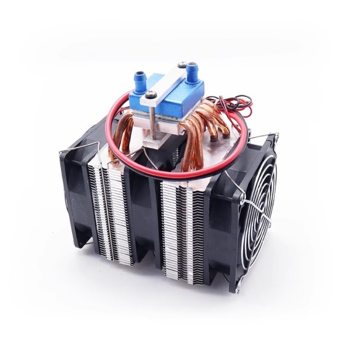 DIY 180W Home Fish Tank Cooler Chiller Cooling-water Machine Chiller 12V Mini Semiconductor Refrige