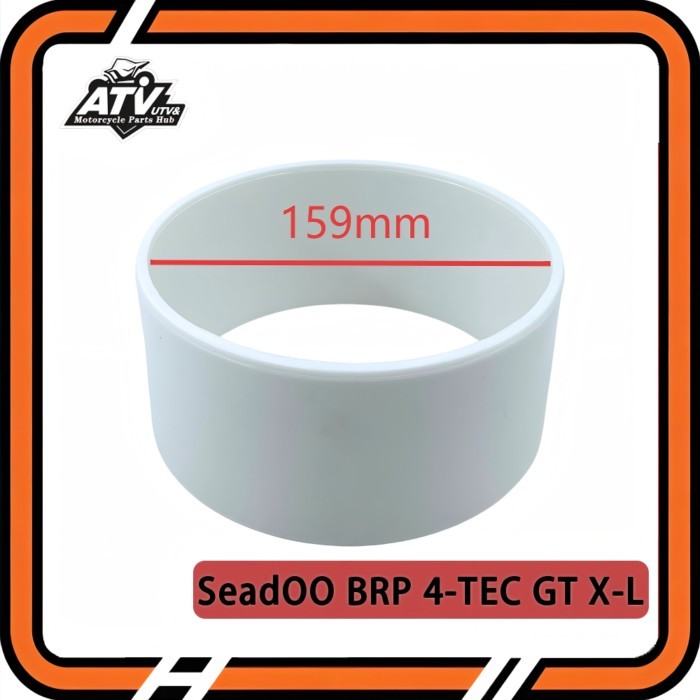 159mm white Wear Ring For Seadoo 4-TEC GTX-L RXP-X RXT-X 215 230 255 260 267000105 267000372