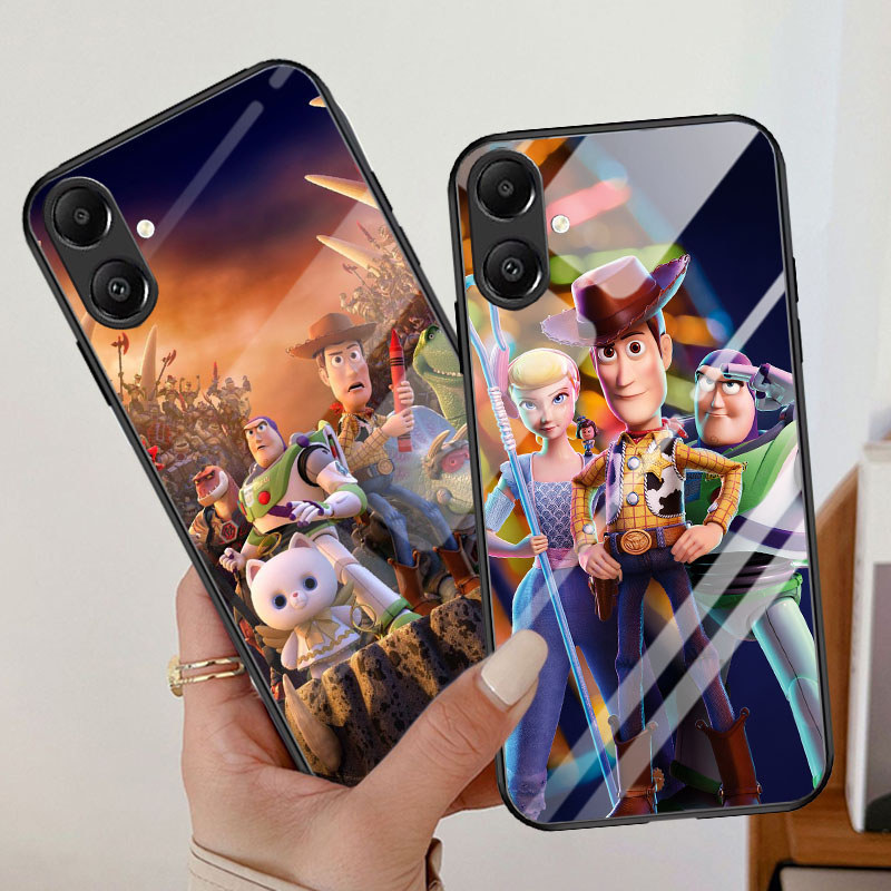 T-34 Toy Story กระจกนิรภัยสําหรับ Samsung Core A04 M04 A03 F04 A05 A04e A06 5G กรณี
