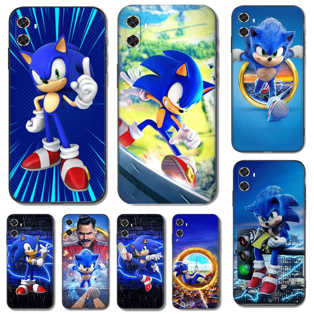 สําหรับ Huawei Y9A Y6 Y5 Y7 Y9 Y6s Prime Pro เคสโทรศัพท์ TPU นิ่มฝาครอบป้องกัน Sonic the Hedgehog (J