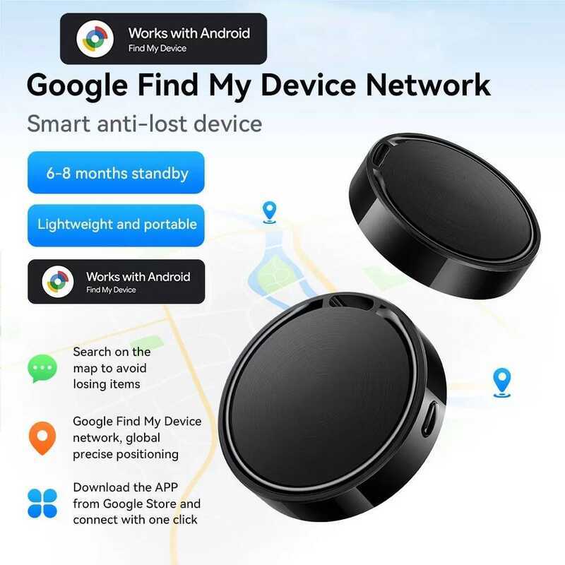 Gps Tracking Airtag For Pet Car Android Anti-Lost Alarm Smart Activity Trackers Wearable Device Car