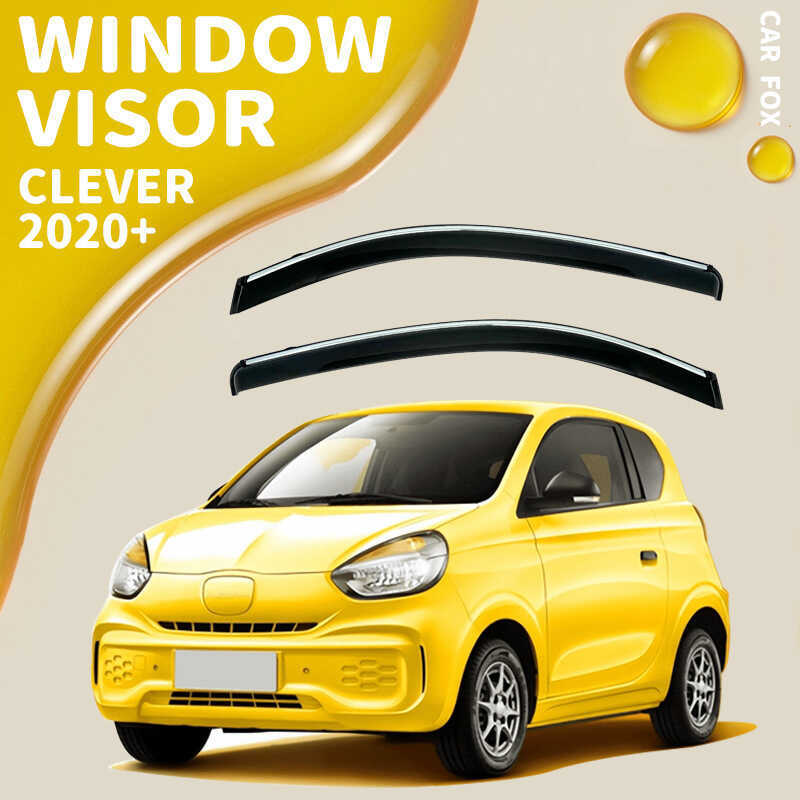 เหมาะสําหรับ Rongwei Clever Window กันฝน ที่บังแดด Rain Eyebrow Clever Window visor