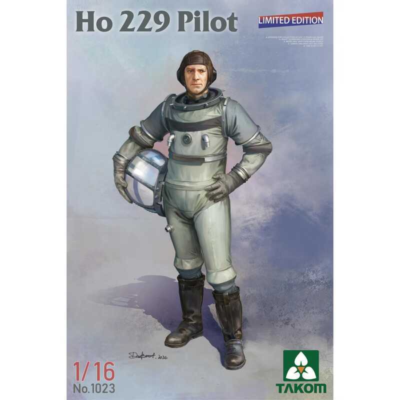 Takom 1023 Ho 229 Pilot 1/16 Figure