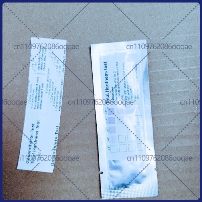 Water Hardness Test Sticker for Philips Coffee Machine