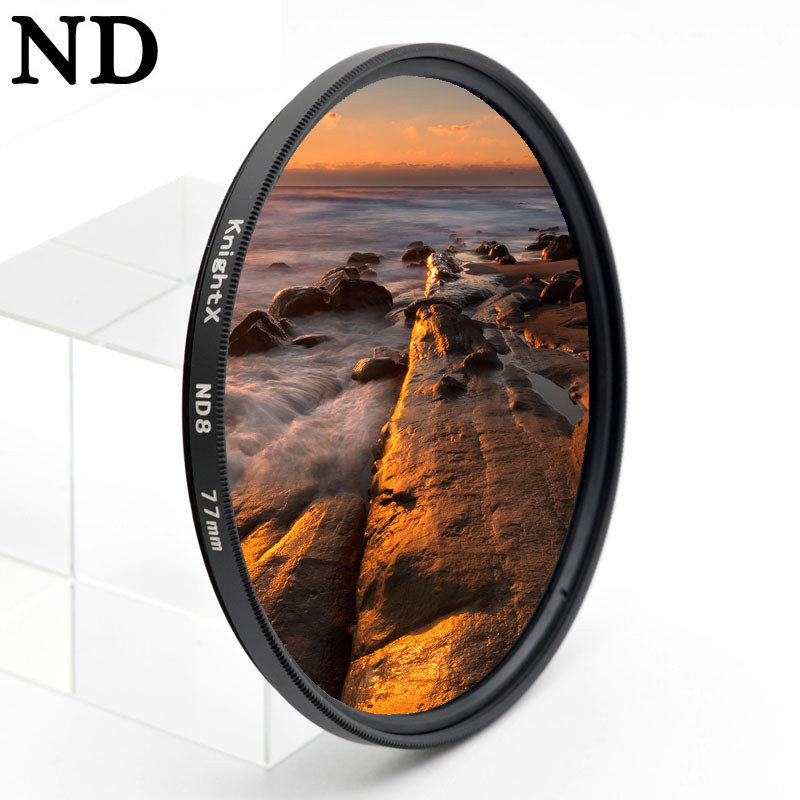 ฟิลเตอร์เลนส์ Camrea Neutral Density Filter ND2 ND4 ND8 49mm - 77mm