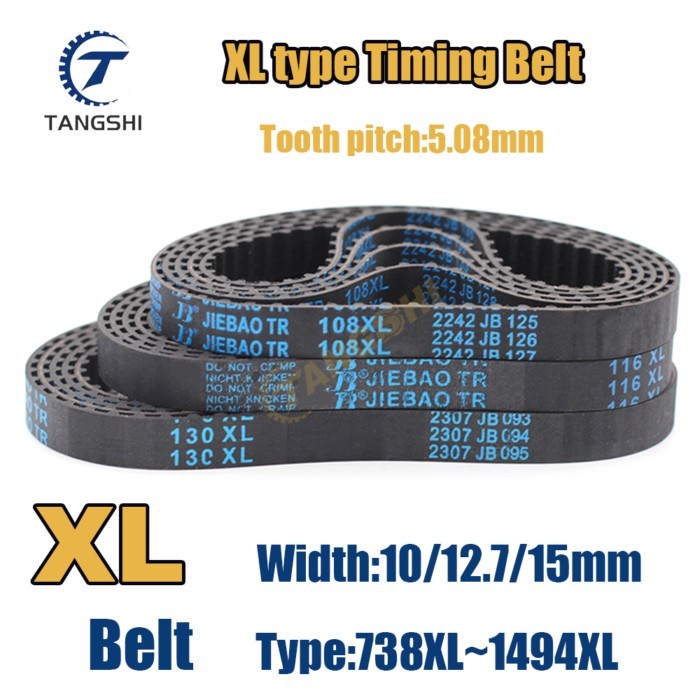 XL Timing Belt Width10/12.7/15mm 738XL 754XL 762XL 770XL 788XL 828XL 860XL 888XL 900XL 1020XL 1180X