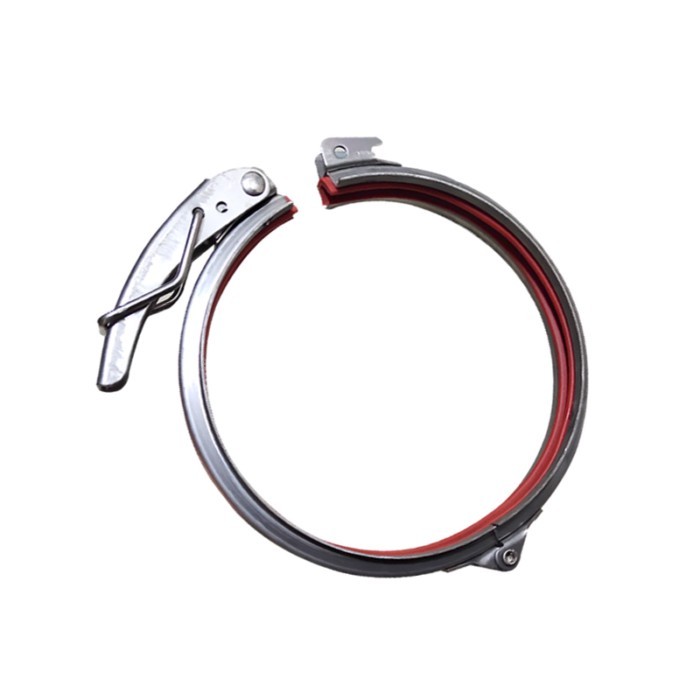 Adjustable pipe clamp hose clamp quick release  round duct clamp quick pipe clamp barrel clamp ring