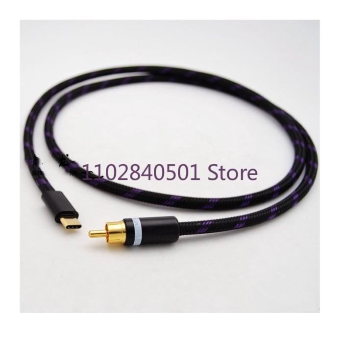 Type-C to RCA Coaxial Audio Cable for Cayin i5 N3 N5ii N52 N5IIS n8 n5mk2 N5 2nd Generation HiBy R3