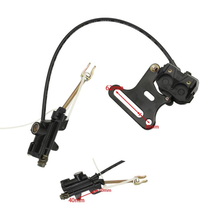 Hydraulic Rear Foot Brake Assembly for CFR BBR KLX 50cc 110cc 125cc 140cc 160cc Pit bike dirt bike
