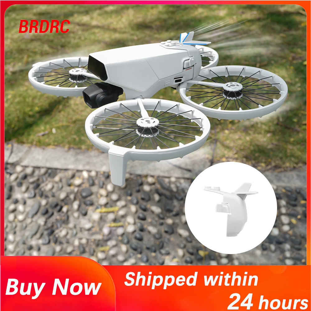 BRDRC Anti-Loose แบตเตอรี่ Tail Wing สําหรับ DJI FLIP Drone, Anti-Detachment Tail Fin,Enhanced Fligh